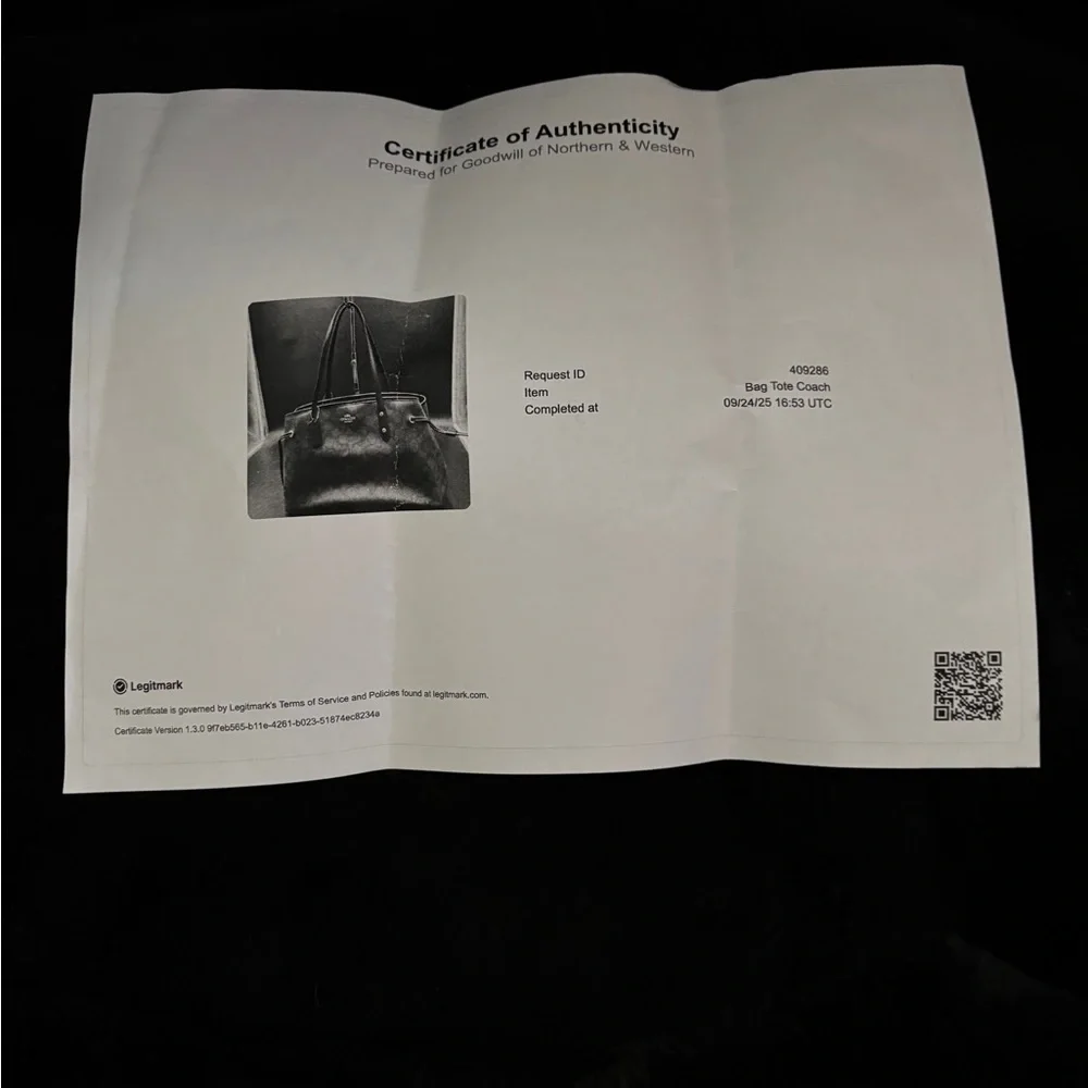 *NWT* Coach  Drawstring Carryall Tote *COA* - Picture 12 of 12